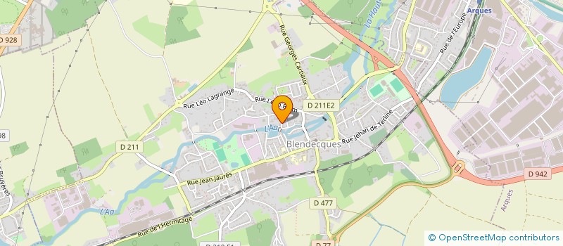 localisation de l'entreprise MADAME MARGAUX WIDENT  BLENDECQUES