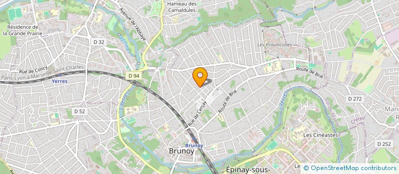 localisation de l'entreprise MADAME MARGAUX ZABA  BRUNOY