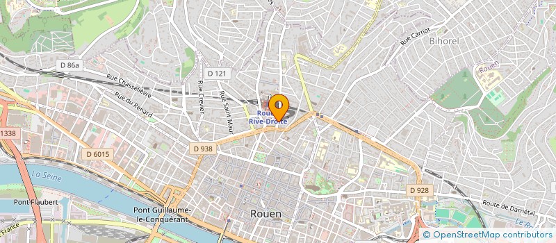 localisation de l'entreprise MADAME MARGERIE ARGENTIN  ROUEN