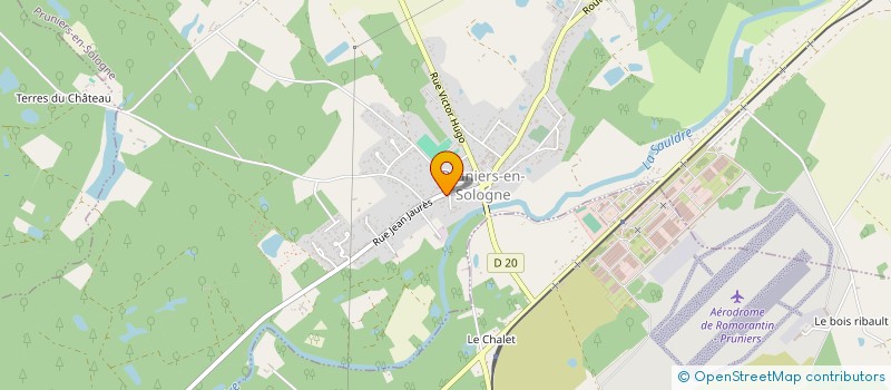 localisation de l'entreprise MADAME MARGERIE RENARD  PRUNIERS-EN-SOLOGNE