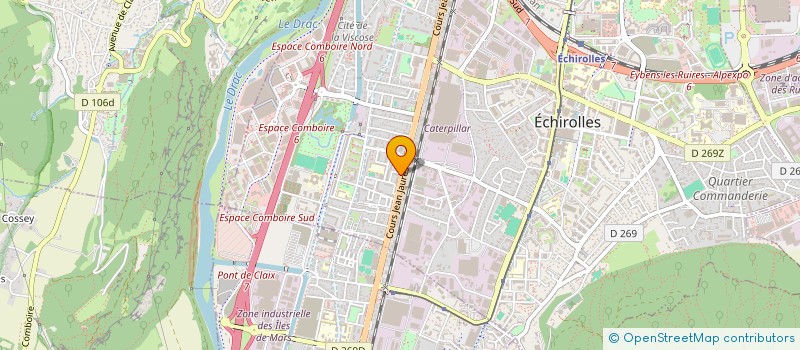 localisation de l'entreprise MADAME MARGERITE MAZMANIAN  ECHIROLLES