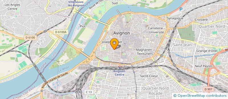 localisation de l'entreprise MADAME MARGHERITA RIGOLI  AVIGNON