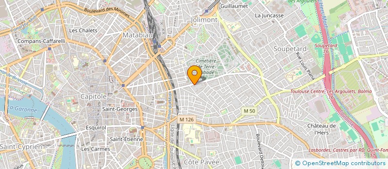 localisation de l'entreprise MADAME MARGO FILY à TOULOUSE