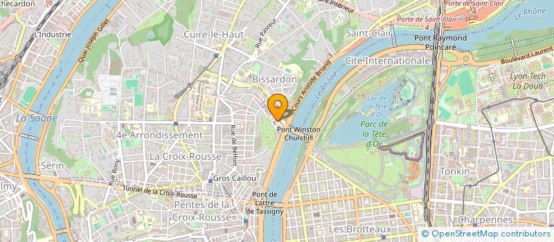 localisation de l'entreprise MADAME MARGO GIRARDIN  LYON