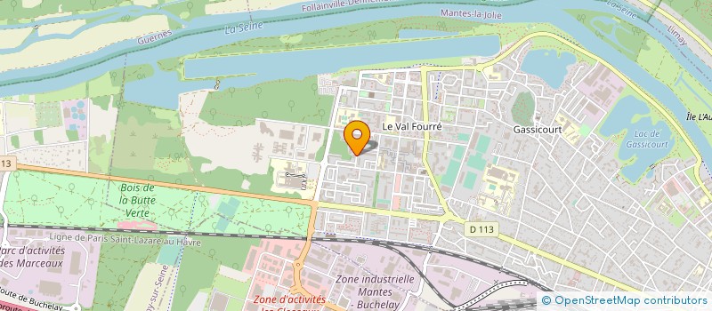 localisation de l'entreprise MADAME MARGO GOMIS  MANTES-LA-JOLIE