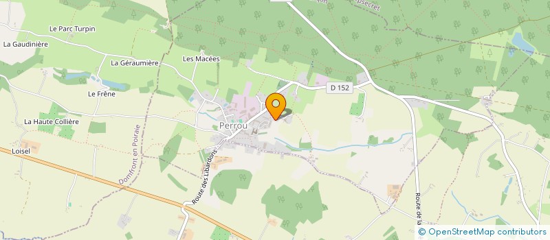 localisation de l'entreprise MADAME MARGO MOTTE  PERROU