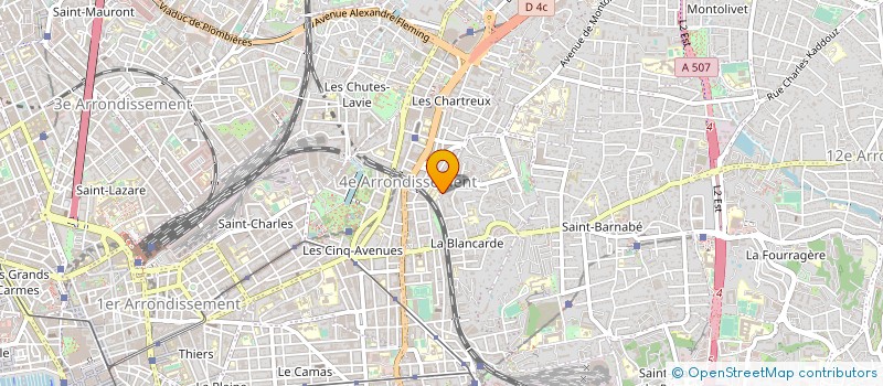 localisation de l'entreprise MADAME MARGO PASQUET à MARSEILLE