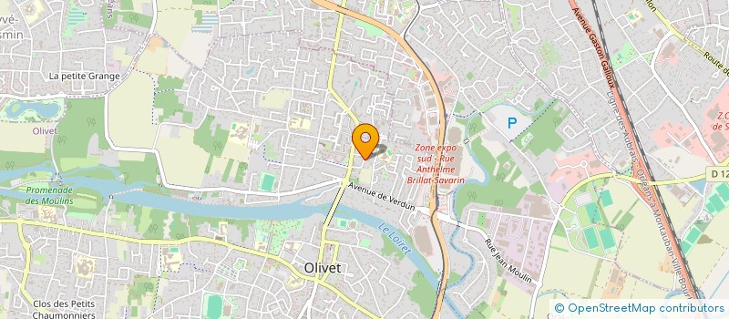 localisation de l'entreprise MADAME MARGOT ADAM  OLIVET