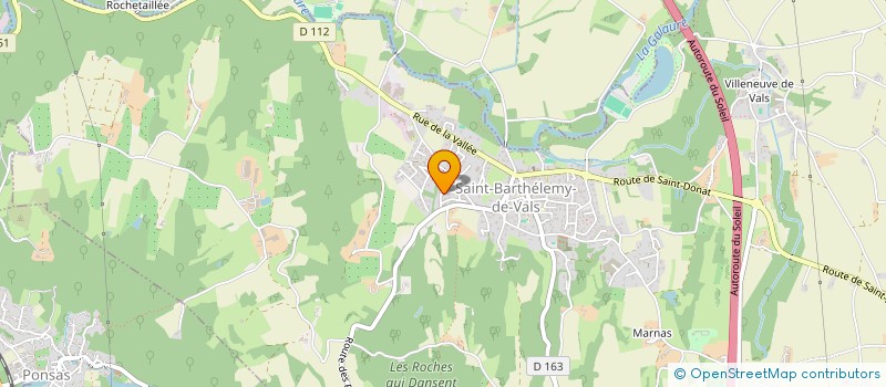 localisation de l'entreprise MADAME MARGOT AIELLO  SAINT-BARTHELEMY-DE-VALS