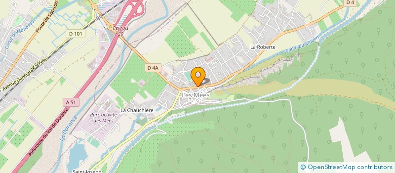 localisation de l'entreprise MADAME MARGOT ALDERIGI à LES MEES