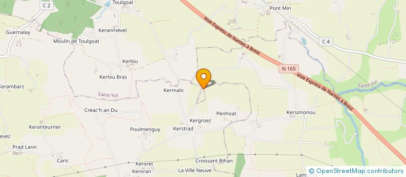 localisation de l'entreprise MADAME MARGOT ANNOUN à CONCARNEAU