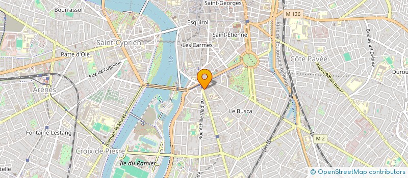 localisation de l'entreprise MADAME MARGOT ARBERET  TOULOUSE