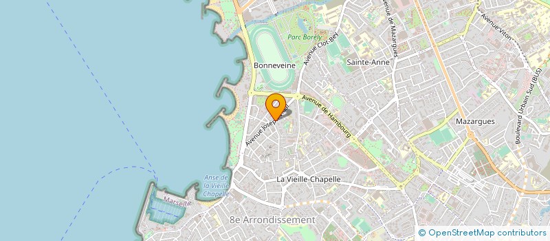 localisation de l'entreprise MADAME MARGOT AUMONT  MARSEILLE