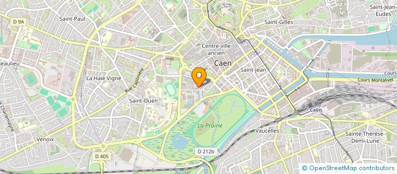 localisation de l'entreprise MADAME MARGOT BAYART à CAEN