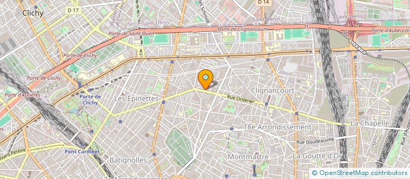 localisation de l'entreprise MADAME MARGOT BECK  PARIS