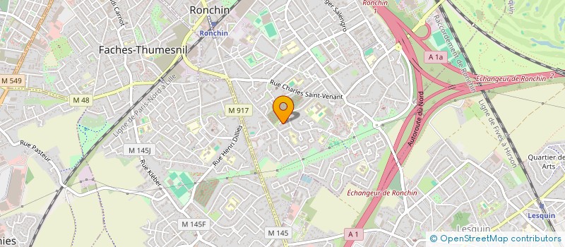 localisation de l'entreprise MADAME MARGOT BEHAGUE à RONCHIN