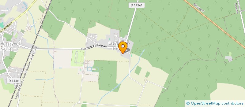 localisation de l'entreprise MADAME MARGOT BEZARD  CREVECUR-EN-BRIE