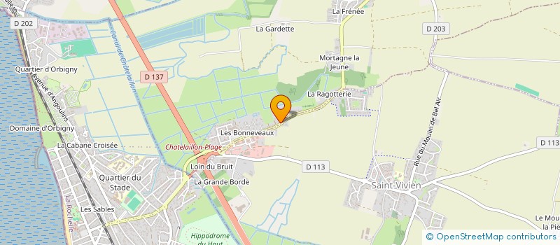 localisation de l'entreprise MADAME MARGOT BONET à SALLES-SUR-MER