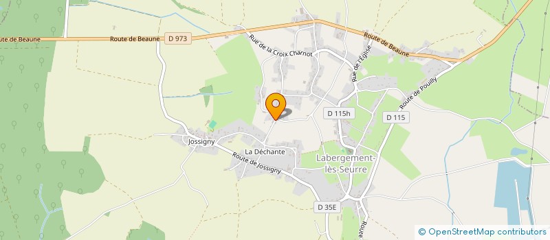 localisation de l'entreprise MADAME MARGOT BONNEFOY  LABERGEMENT-LES-SEURRE