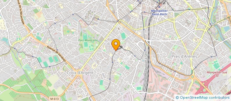 localisation de l'entreprise MADAME MARGOT BRUN  MONTPELLIER