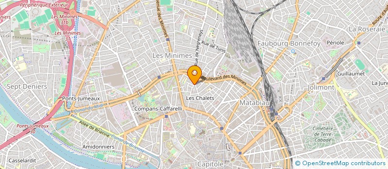 localisation de l'entreprise MADAME MARGOT BRUNO à TOULOUSE
