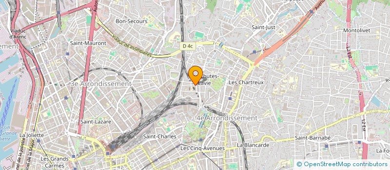 localisation de l'entreprise MADAME MARGOT CANHOTO à MARSEILLE