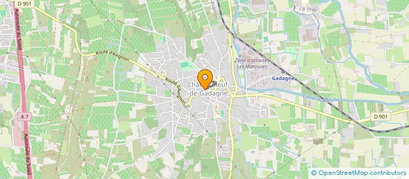 localisation de l'entreprise MADAME MARGOT CAPANO  CHATEAUNEUF-DE-GADAGNE