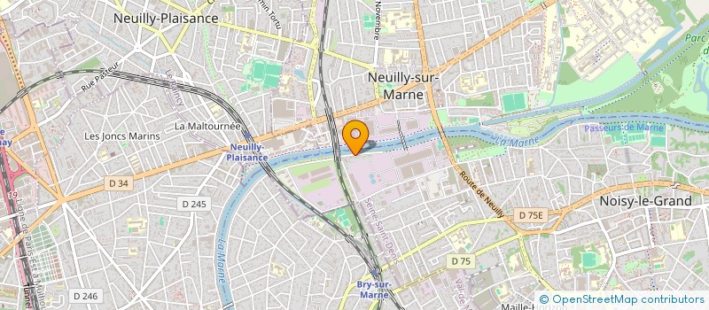 localisation de l'entreprise MADAME MARGOT CAPIAN  NOISY LE GRAND