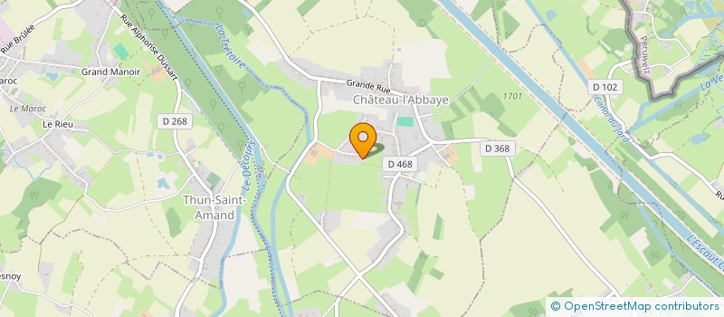 localisation de l'entreprise MADAME MARGOT CASIER  CHATEAU-L'ABBAYE