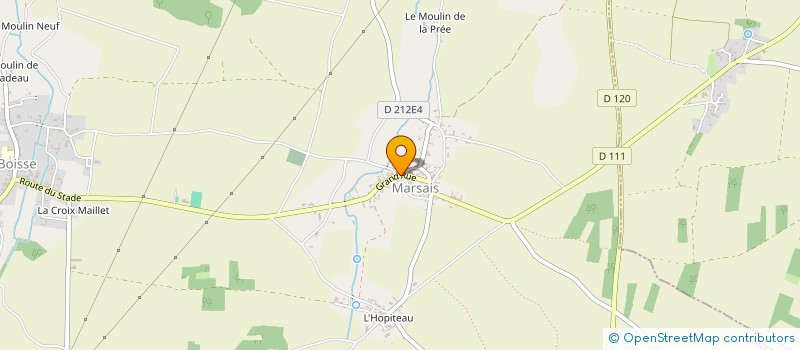 localisation de l'entreprise MADAME MARGOT CASTANO FUENTES  MARSAIS