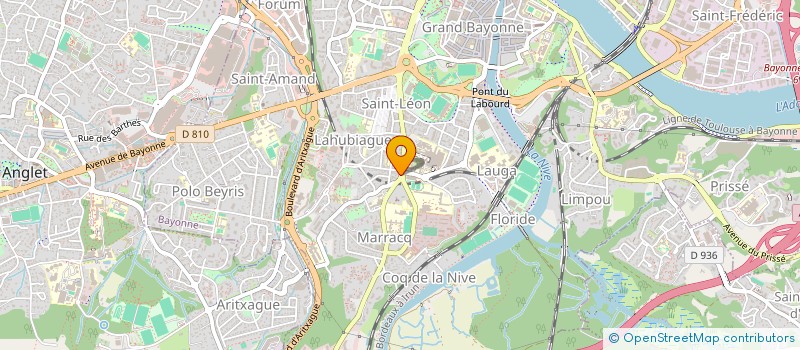 localisation de l'entreprise MADAME MARGOT CASTANT  BAYONNE