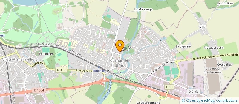 localisation de l'entreprise MADAME MARGOT CHARPENTIER  TOURNAN-EN-BRIE