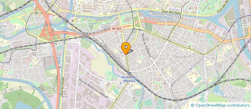localisation de l'entreprise MADAME MARGOT CHAVARIA à STRASBOURG