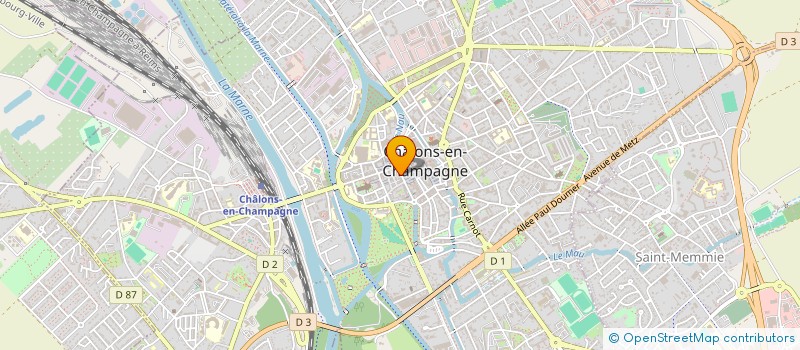 localisation de l'entreprise MADAME MARGOT COURTOIS  CHALONS-EN-CHAMPAGNE