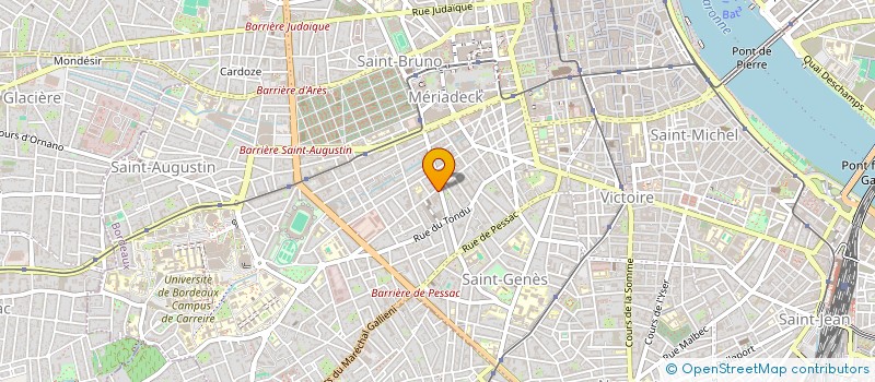 localisation de l'entreprise MADAME MARGOT CREMIER  BORDEAUX