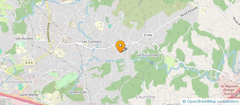 localisation de l'entreprise MADAME MARGOT D'ANDREA  MARSEILLE