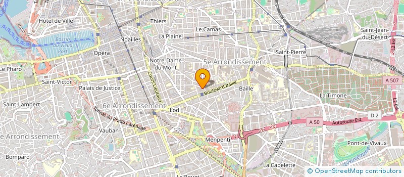 localisation de l'entreprise MADAME MARGOT DADENA à MARSEILLE