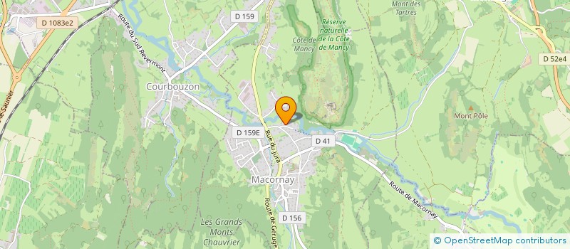 localisation de l'entreprise MADAME MARGOT DALOZ  MACORNAY