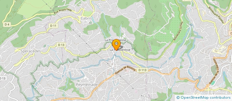 localisation de l'entreprise MADAME MARGOT DANESE  PEYMEINADE