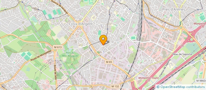 localisation de l'entreprise MADAME MARGOT DAURELLE à MONTPELLIER