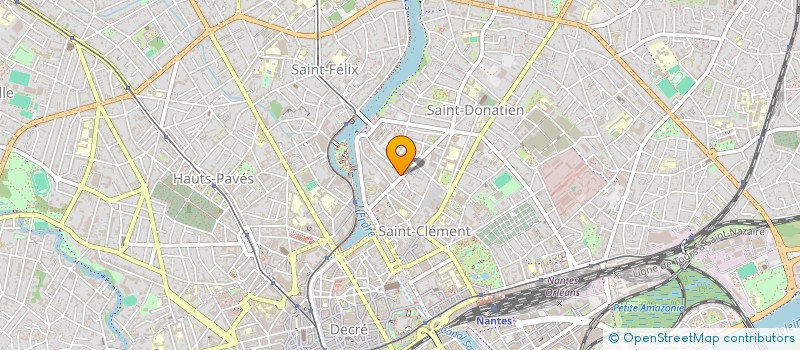 localisation de l'entreprise MADAME MARGOT DE ROBILLARD à NANTES