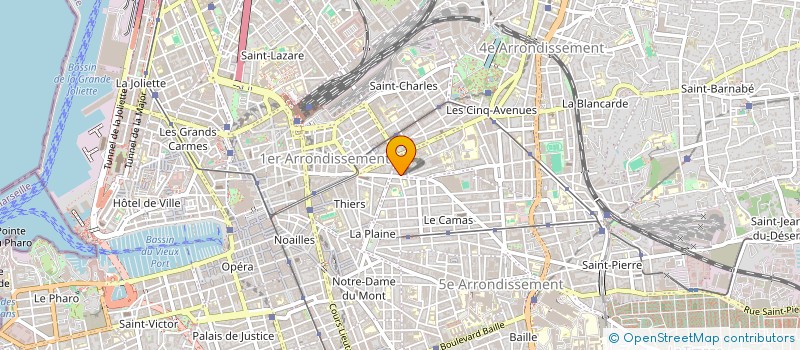 localisation de l'entreprise MADAME MARGOT DEBAISIEUX à MARSEILLE