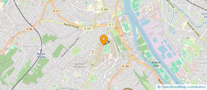 localisation de l'entreprise MADAME MARGOT DEGARDIN  MARLY-LE-ROI