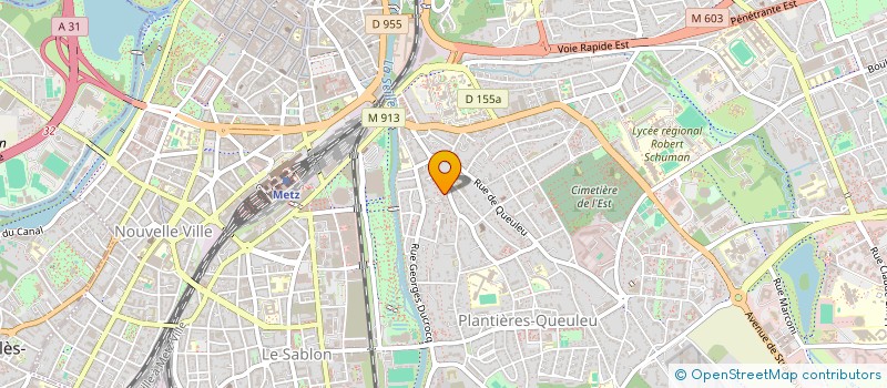 localisation de l'entreprise MADAME MARGOT DELALANDE  METZ