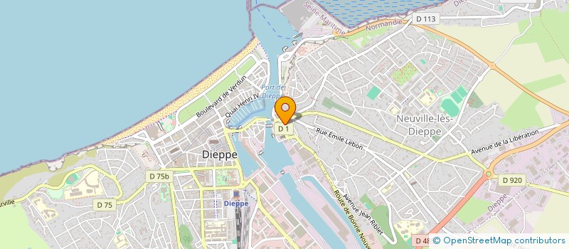 localisation de l'entreprise MADAME MARGOT DELOMENIE à DIEPPE