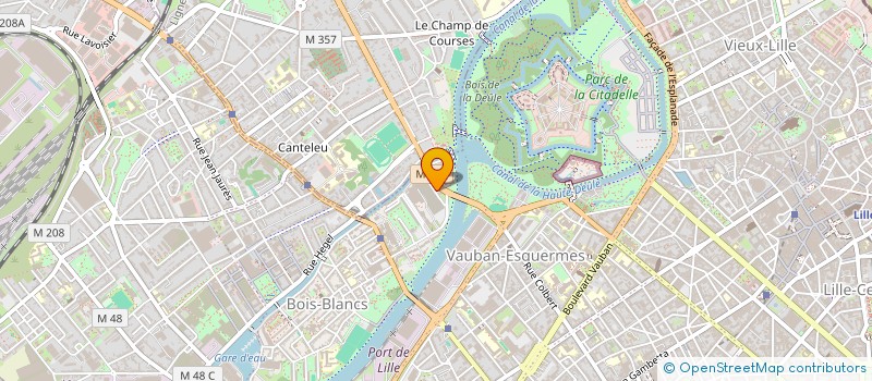 localisation de l'entreprise MADAME MARGOT DESCHAMPS à LILLE