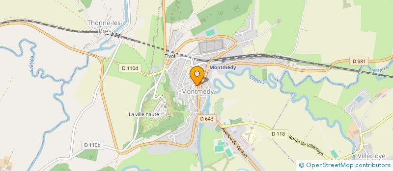 localisation de l'entreprise MADAME MARGOT DHUICQUE à MONTMEDY