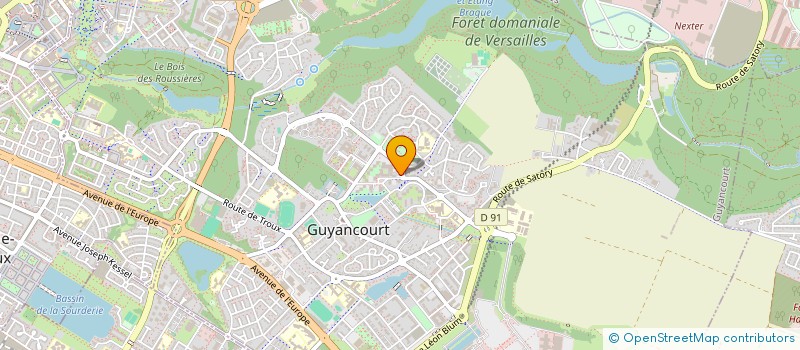 localisation de l'entreprise MADAME MARGOT DILF  GUYANCOURT