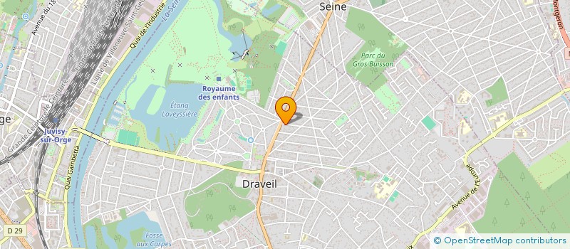 localisation de l'entreprise MADAME MARGOT DINIZ à DRAVEIL
