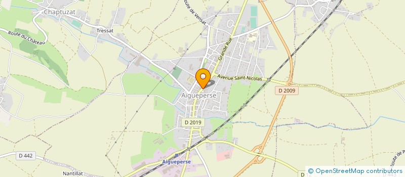 localisation de l'entreprise MADAME MARGOT DROITECOURT à AIGUEPERSE